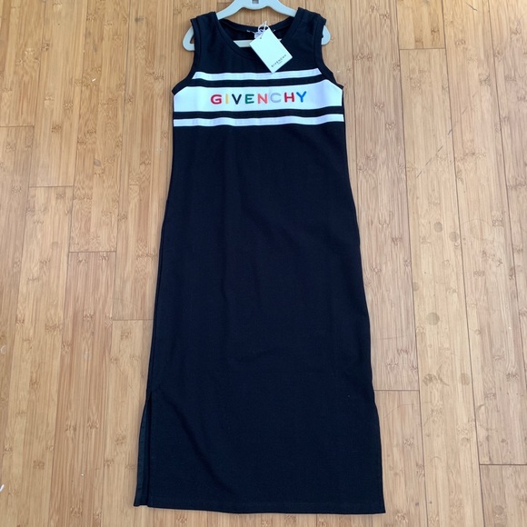 GORGEOUS GIVENCHY Kids Logo Maxi Dress - Picture 5 of 15